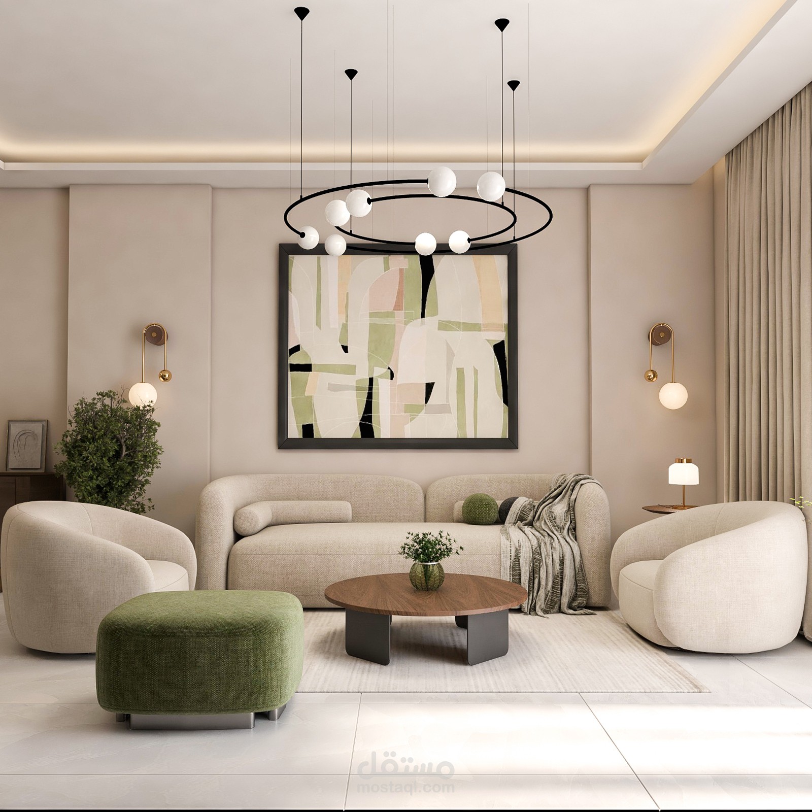 شقة سكنية بمساحة 110 م2