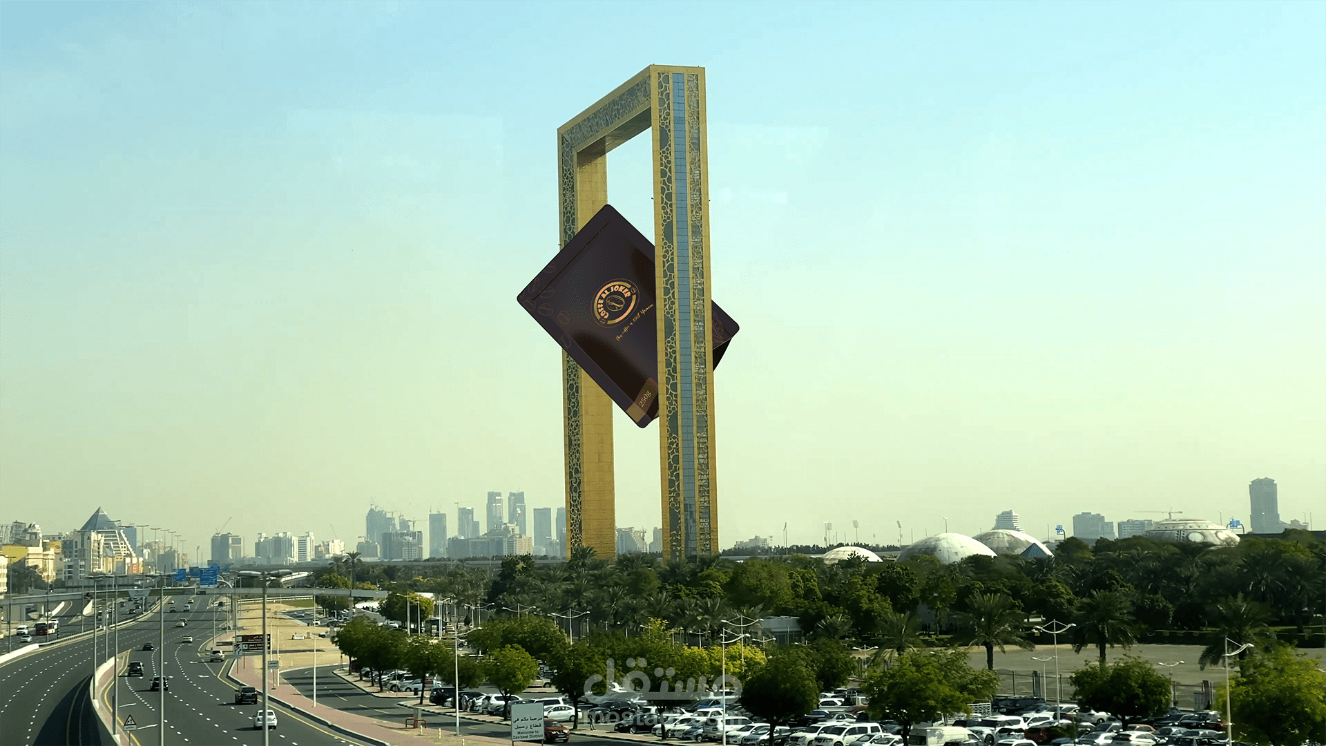 فيديو اعلاني ثلاثي الابعاد (3D)  لقهوة الجوكر cgi