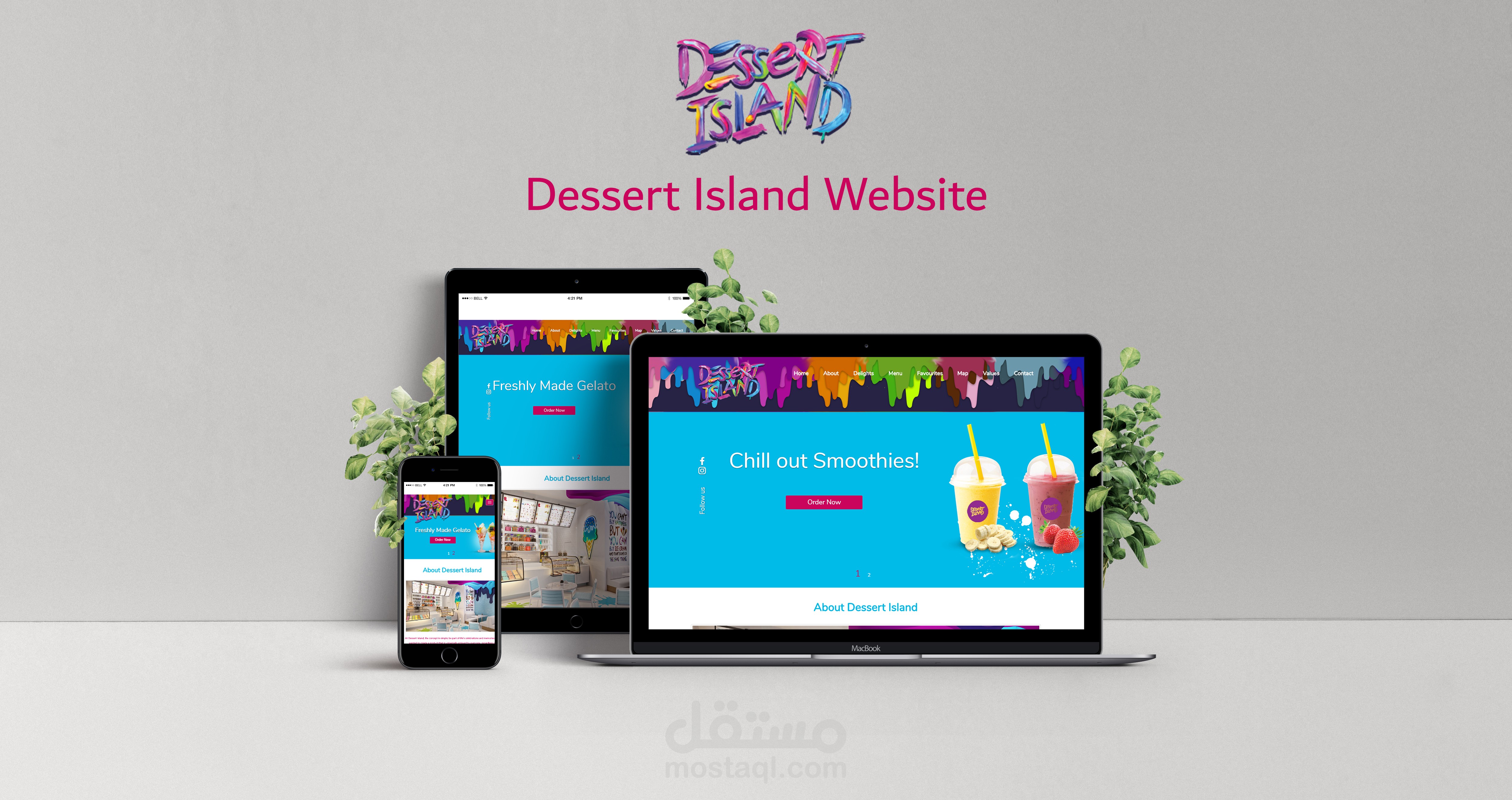 ice cream website