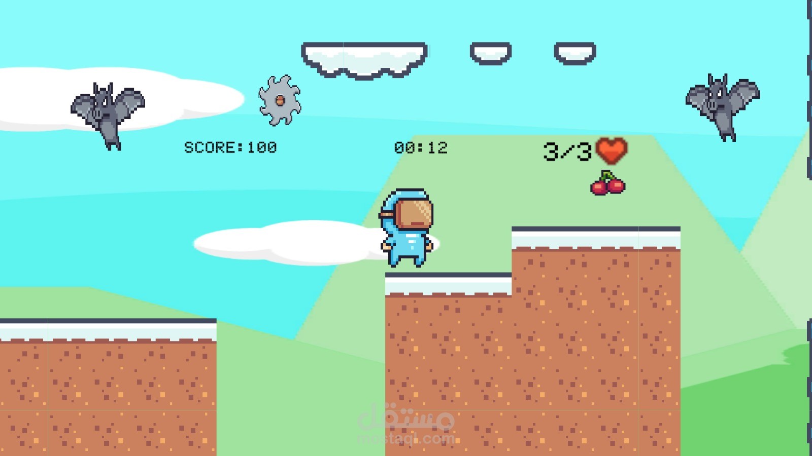 لعبه 2D باستخدام محرك يونتي