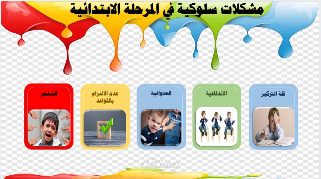 مشكلات سلوكية في المرحلة الابتدائية