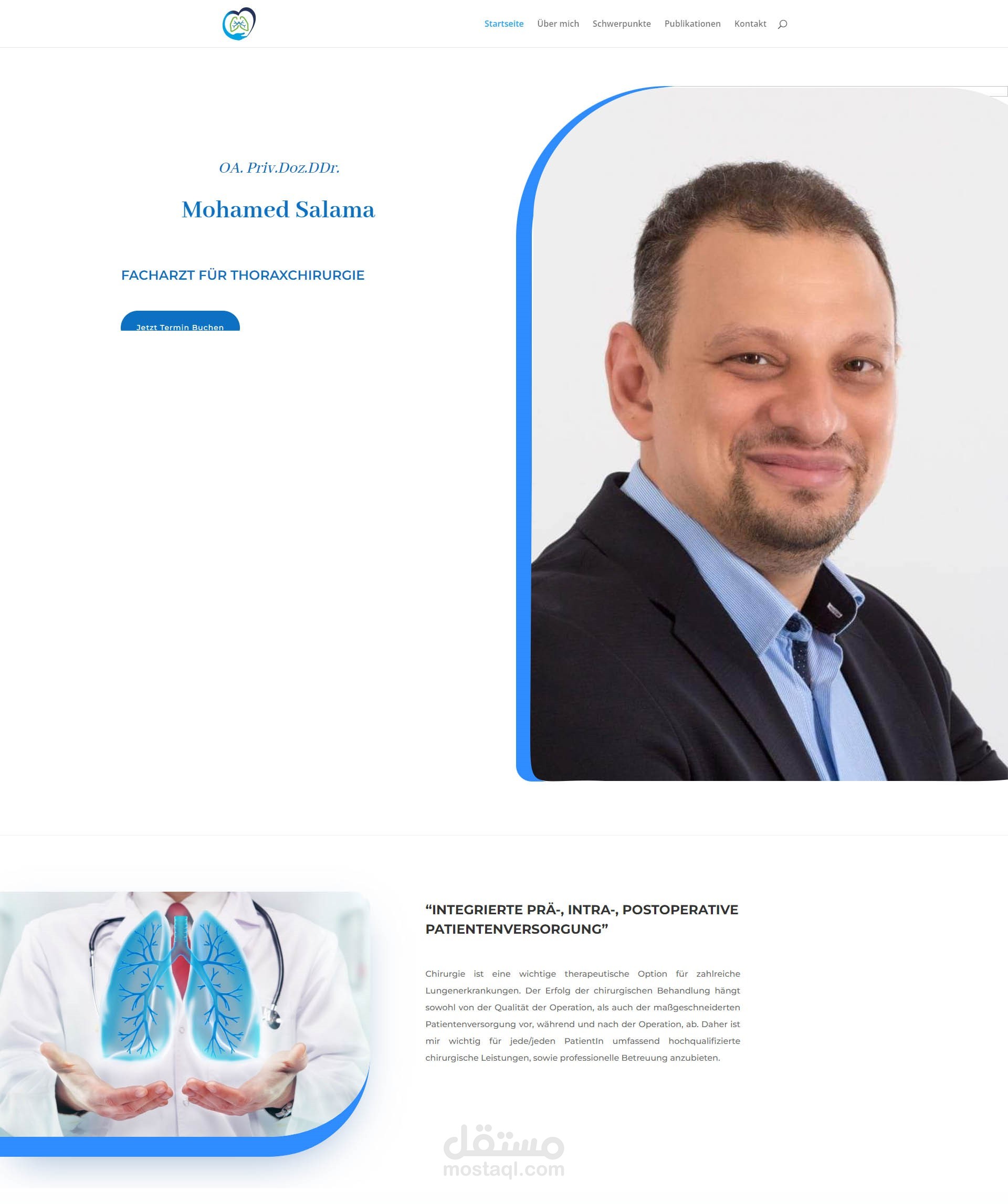 website Chest diseases doctor