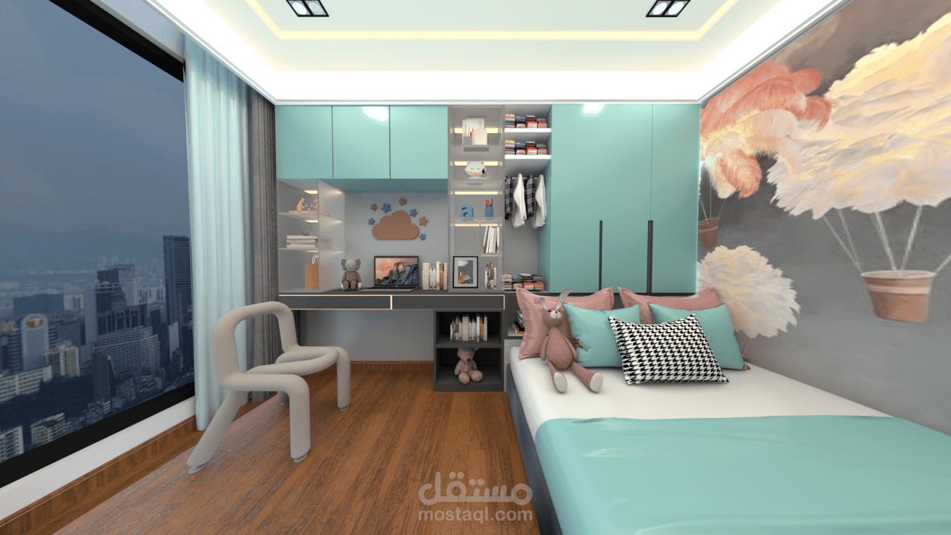 Modern Small Kids Bedroom Design