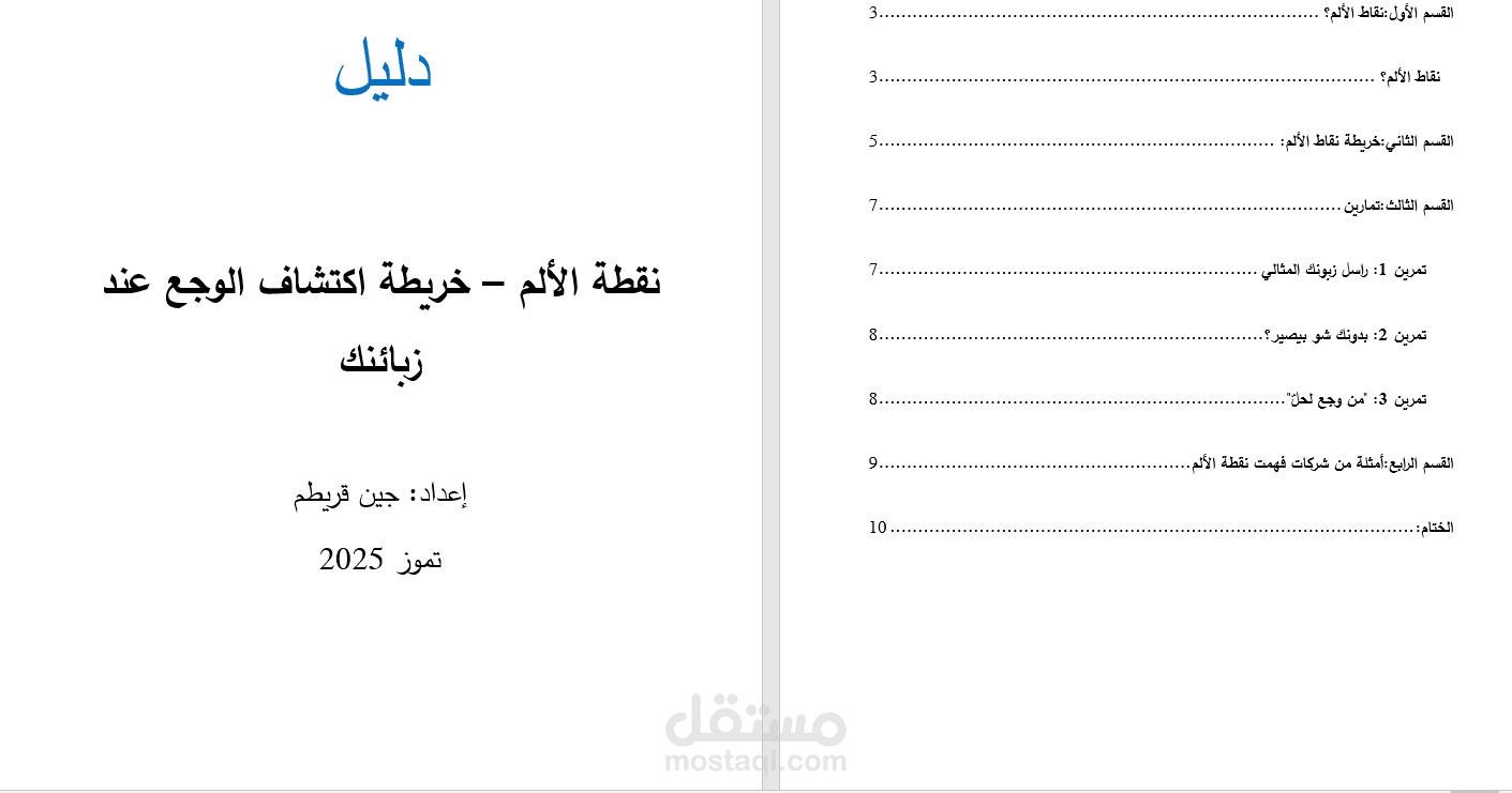 دليل: نقطة الألم – خريطة اكتشاف الوجع عند زبائنك