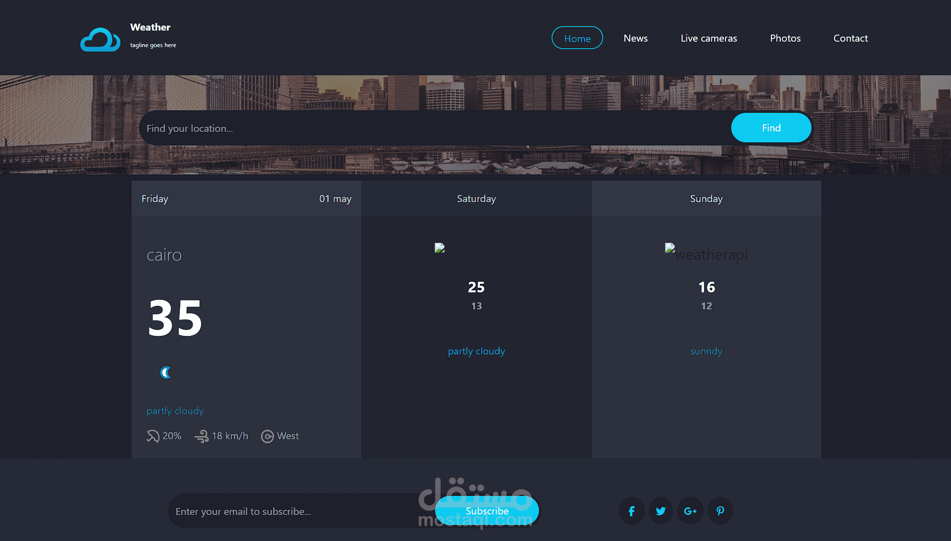 Weather Web