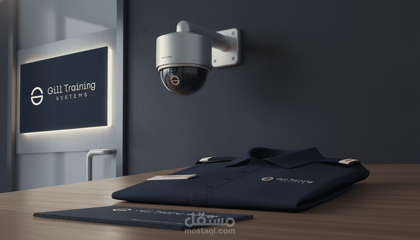 تصميم شعار Gill Training Systems لشركة أنظمة كاميرات حماية