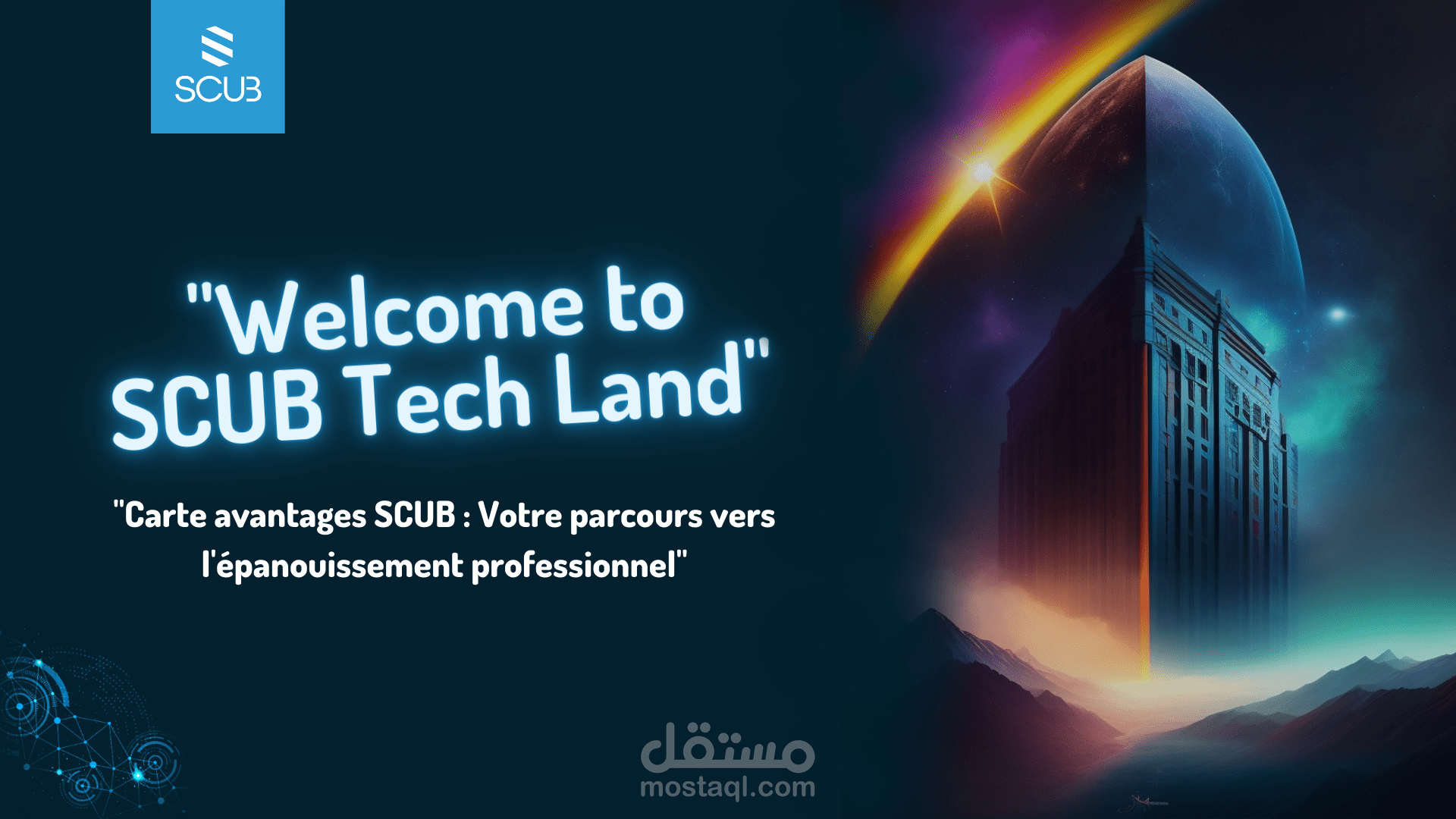 تصميم إبداعي لوثيقة تسويقية