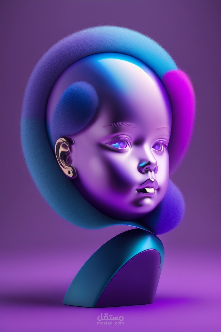 تصميم ابداعي لرضيع