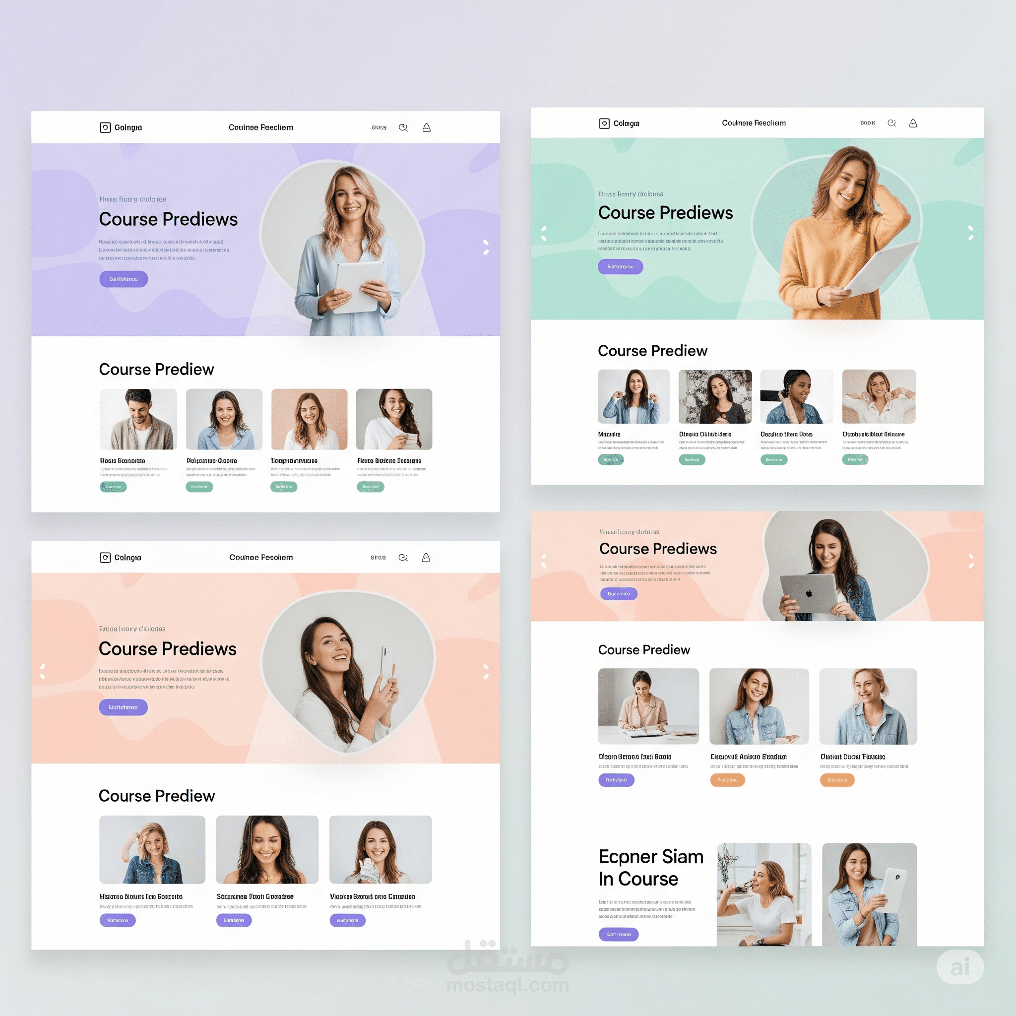 موقع الكتروني يعرض كورسات مجانيه للبرمجه والانجليزي