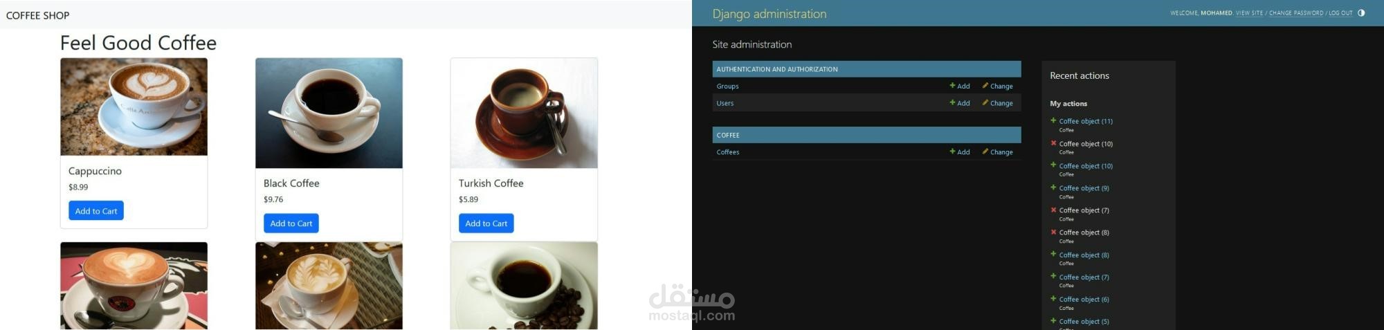 Coffee-Shop-Django-web-App