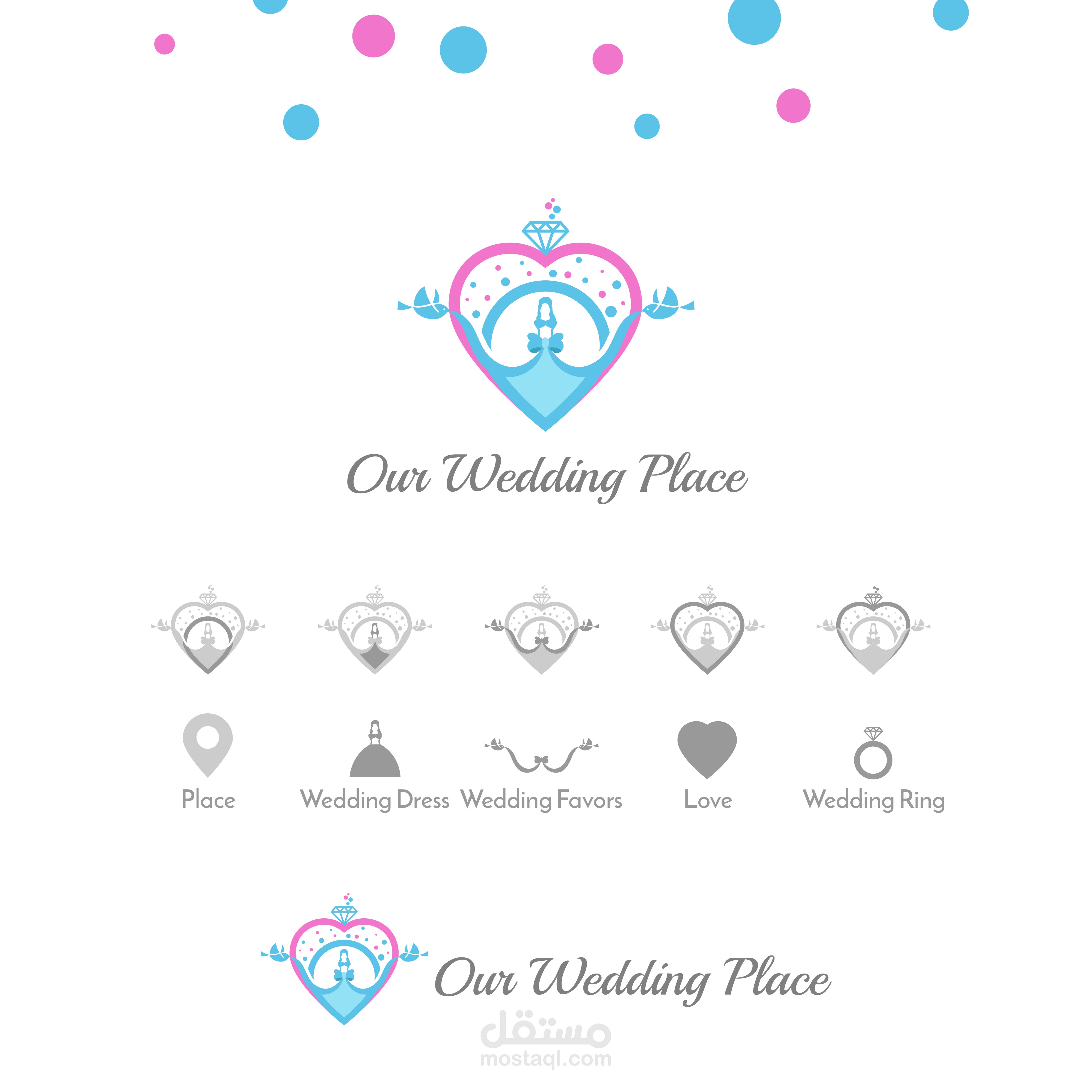 wedding place logo