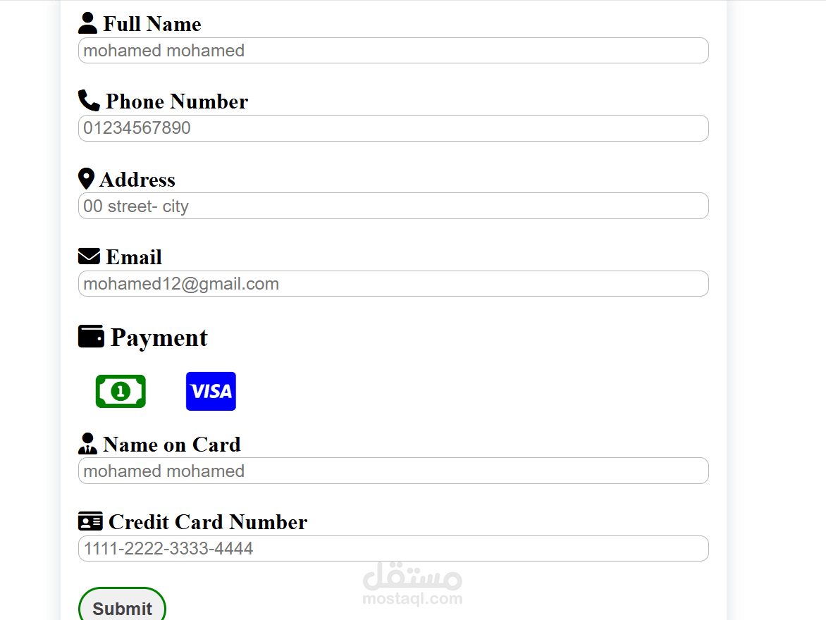 Payment