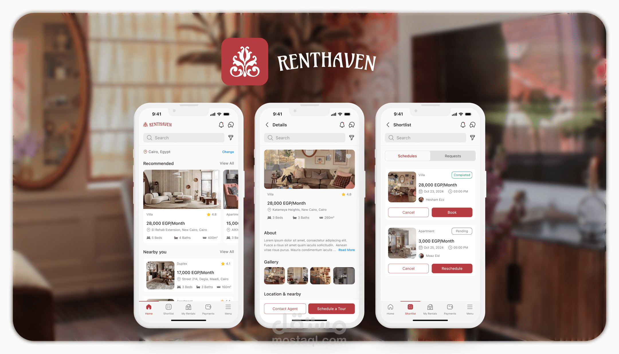 RentHaven - Mobile App