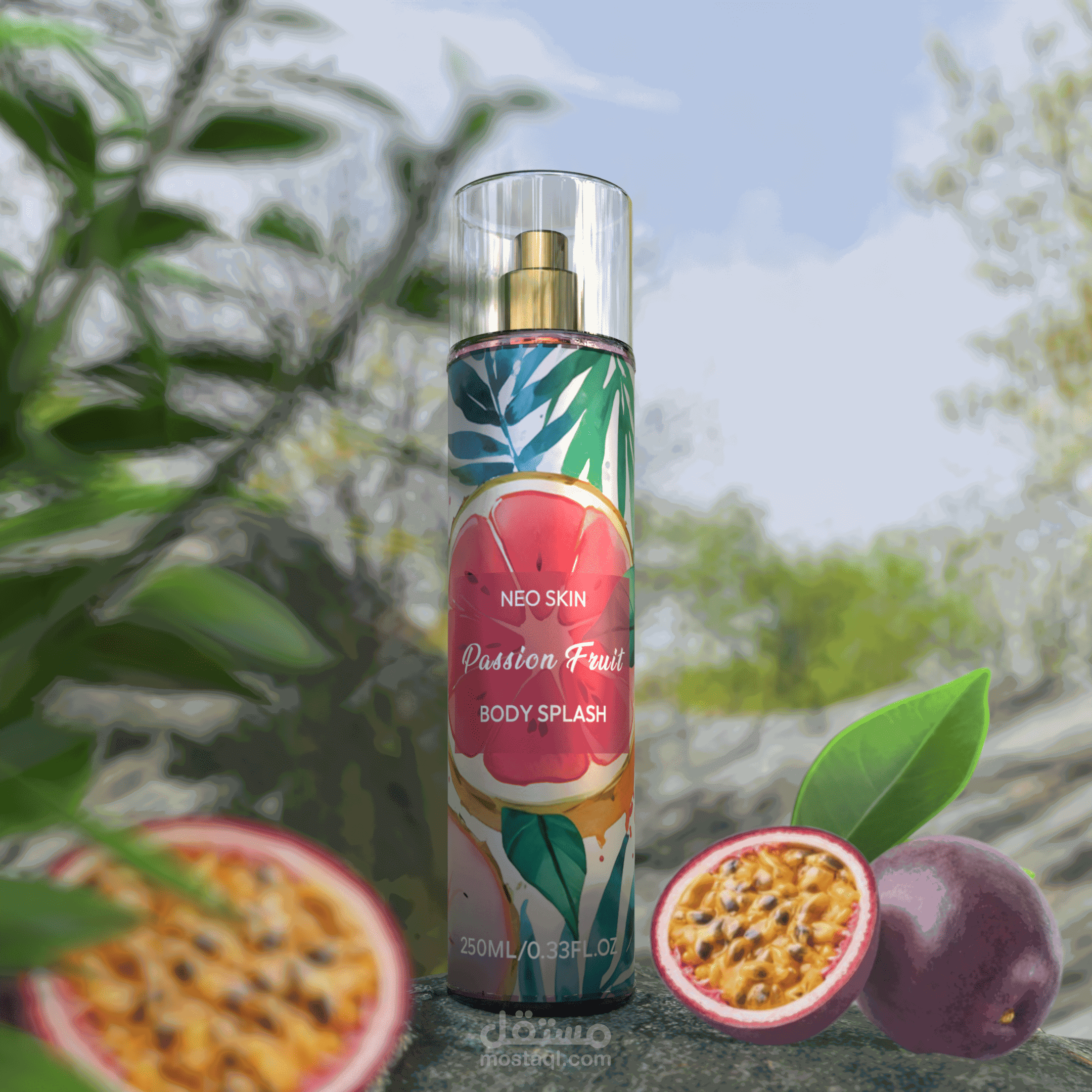 3D.  عمل ثلاثي الابعاد لشركة عطور