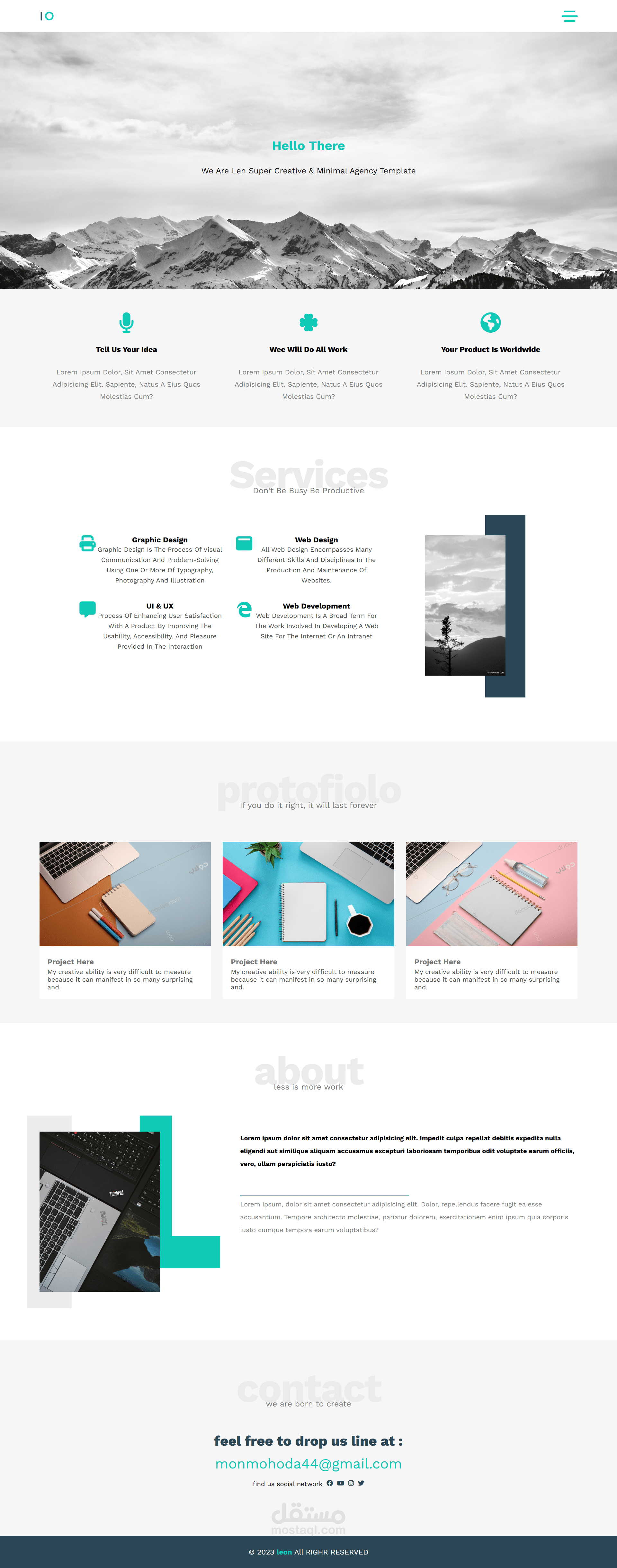 web dev project