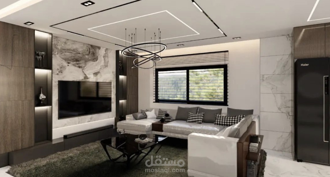تصميم غرفة معيشة