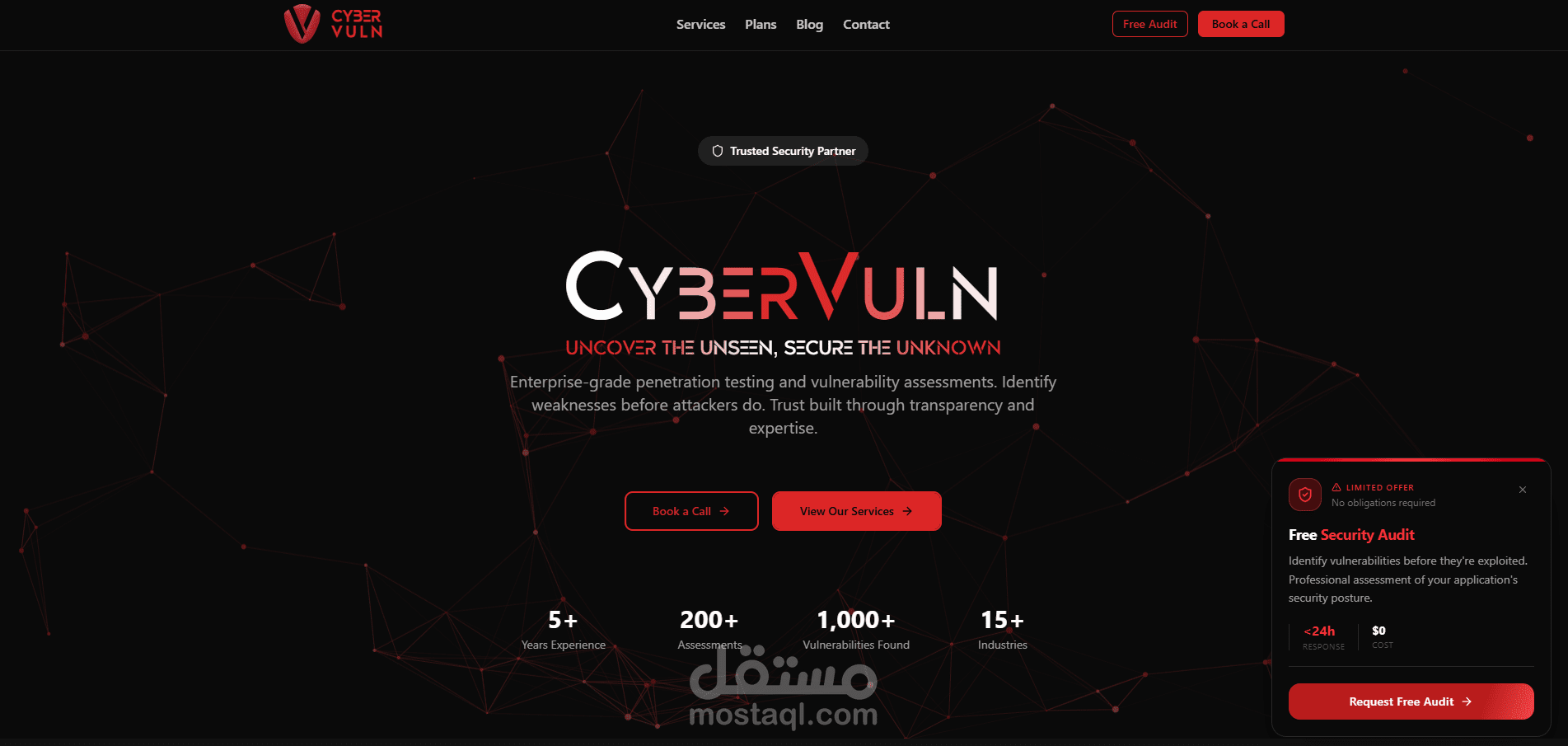 CyberVuln official website