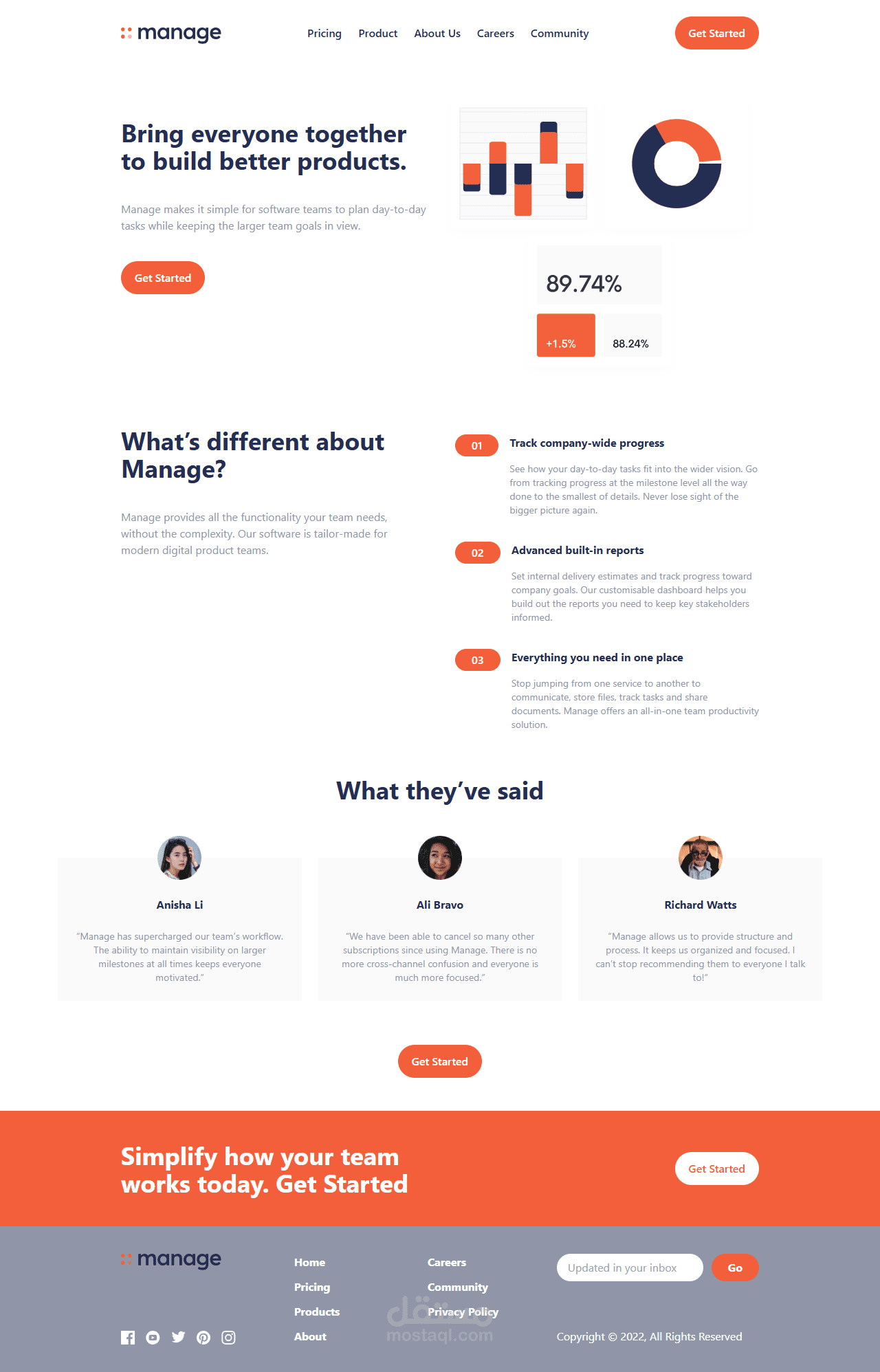 Landing Page