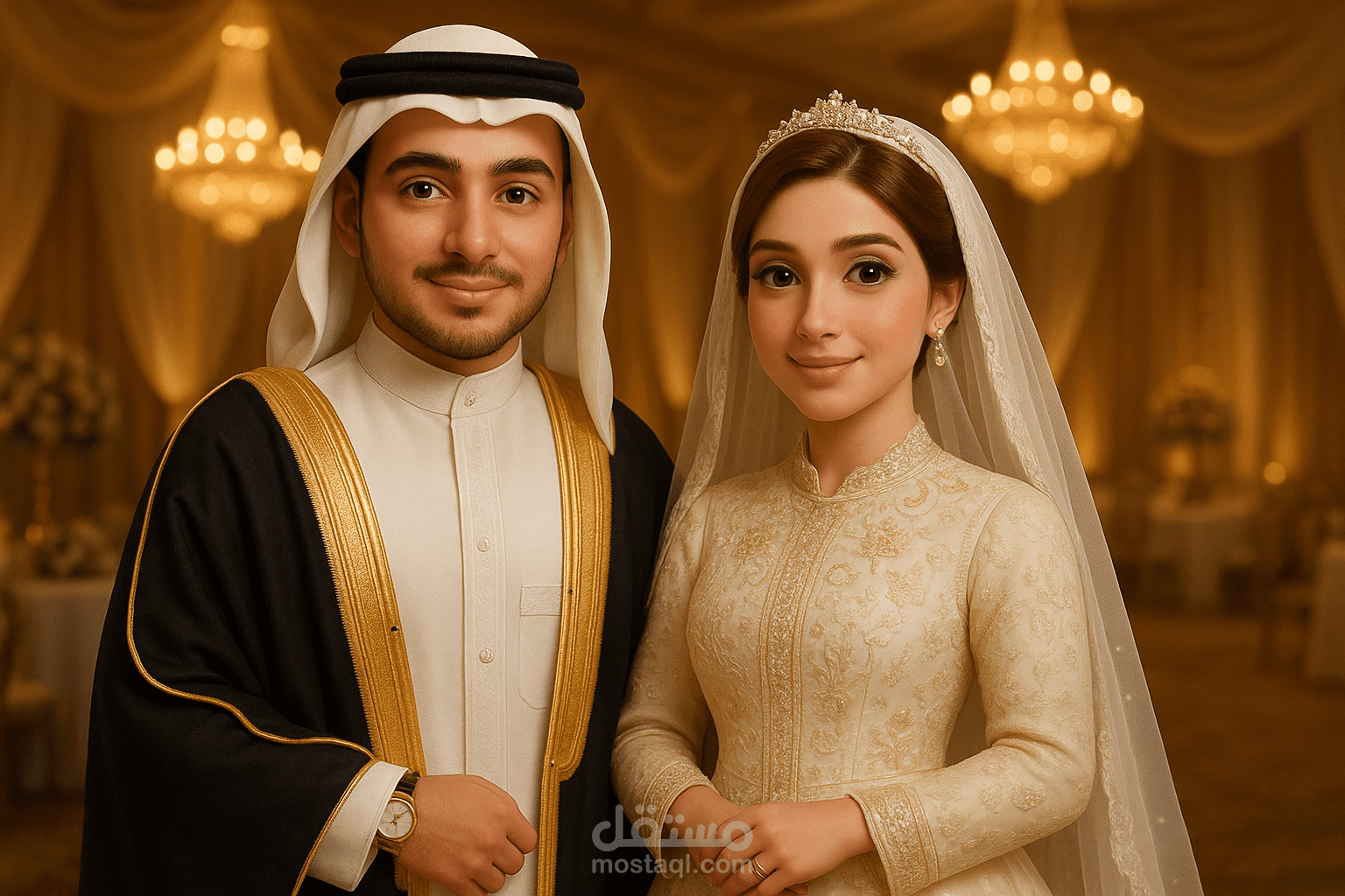 فيديو كرتوني دعوي زفاف أو خطبة بالذكاء الإصطناعي | Ai Vid