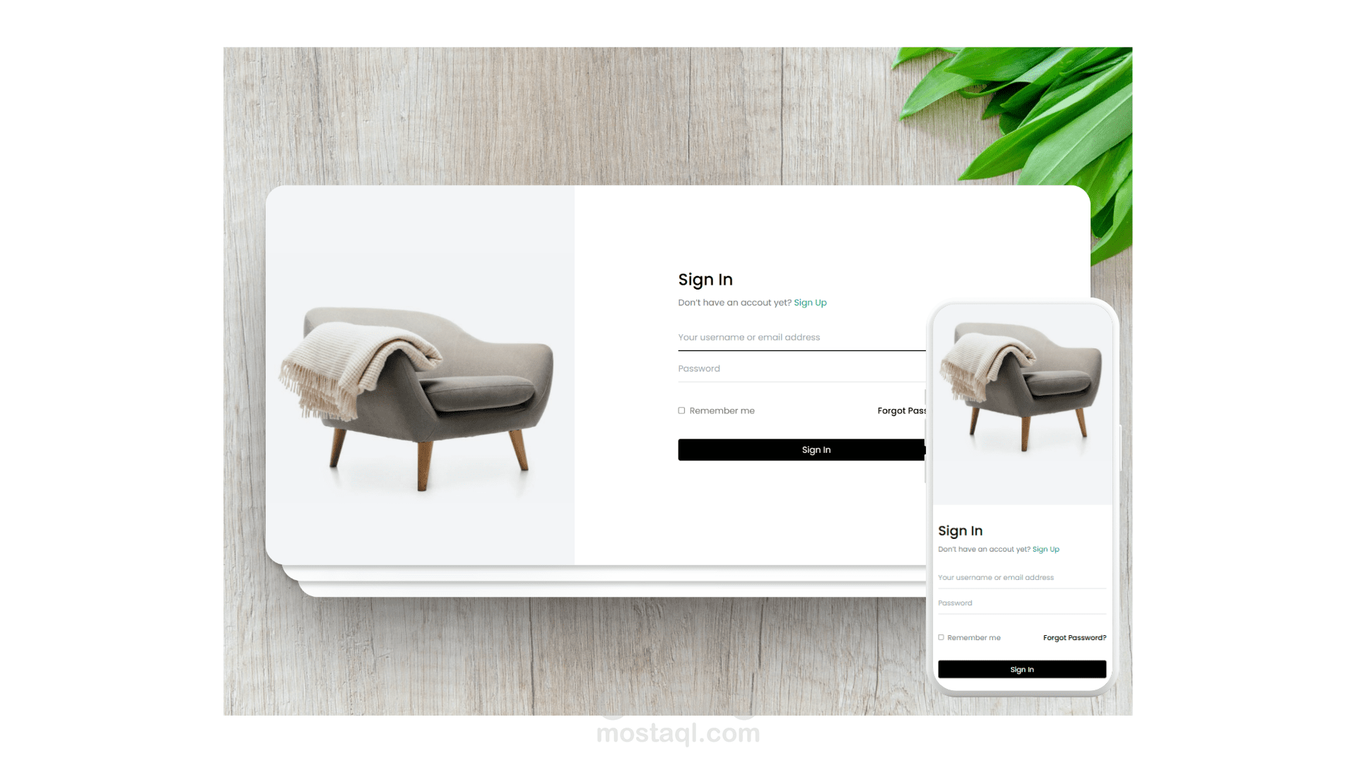 furniture e-commerce -موقع الكتروني