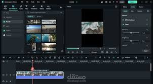 مونتاج فيديوهات طويله لليوتيوب علي filmora pro