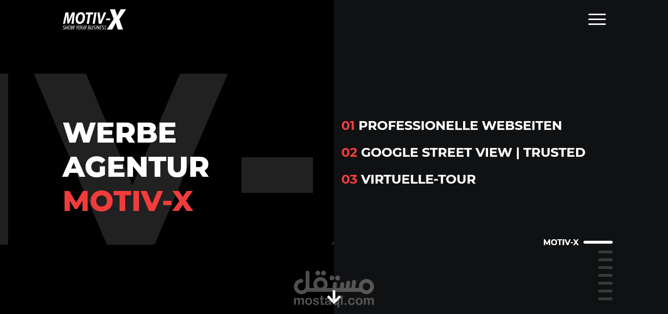 موقع شركة motiv-x