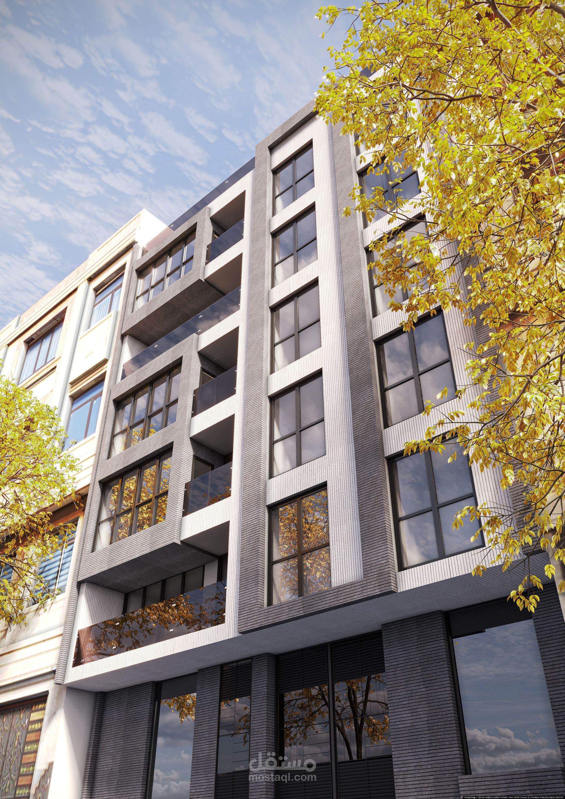 مبنى سكني مكون من 6 طوابق - دهقان فيلا