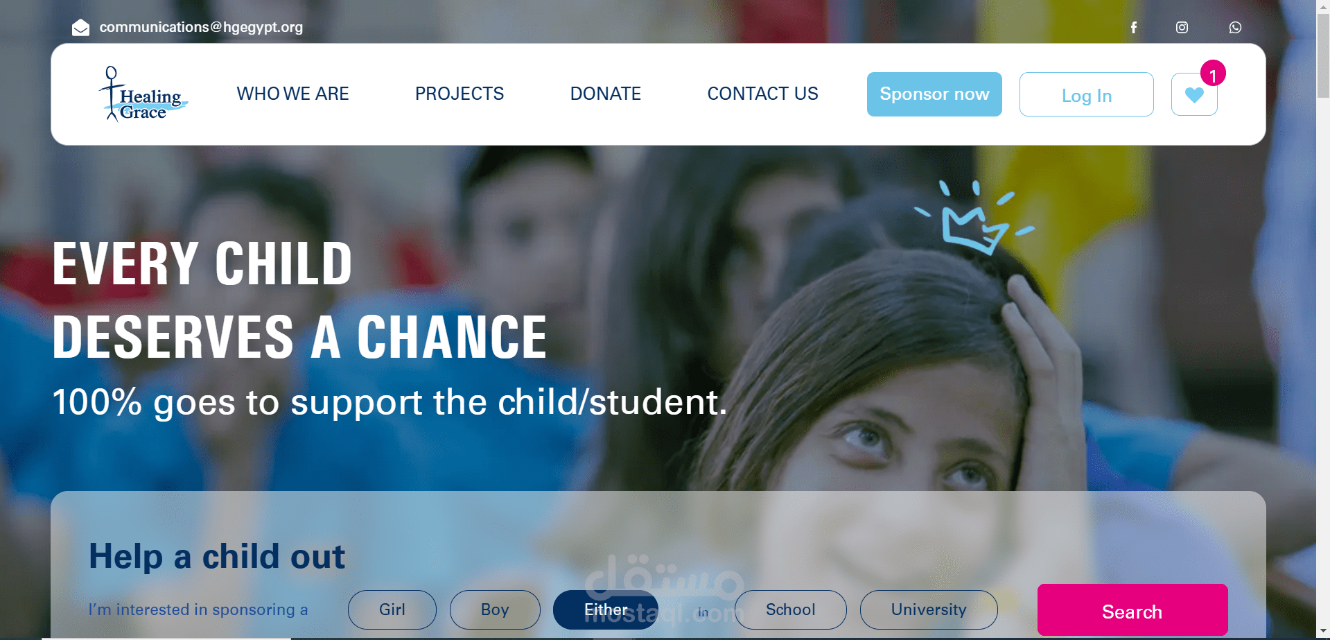 Child Sponsorship Program Platform - Quality Assurance and Testing