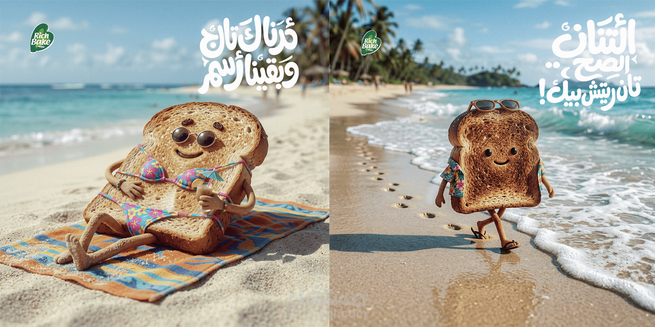 حمله اعلانيه صيفيه لخبز ريتش بيك