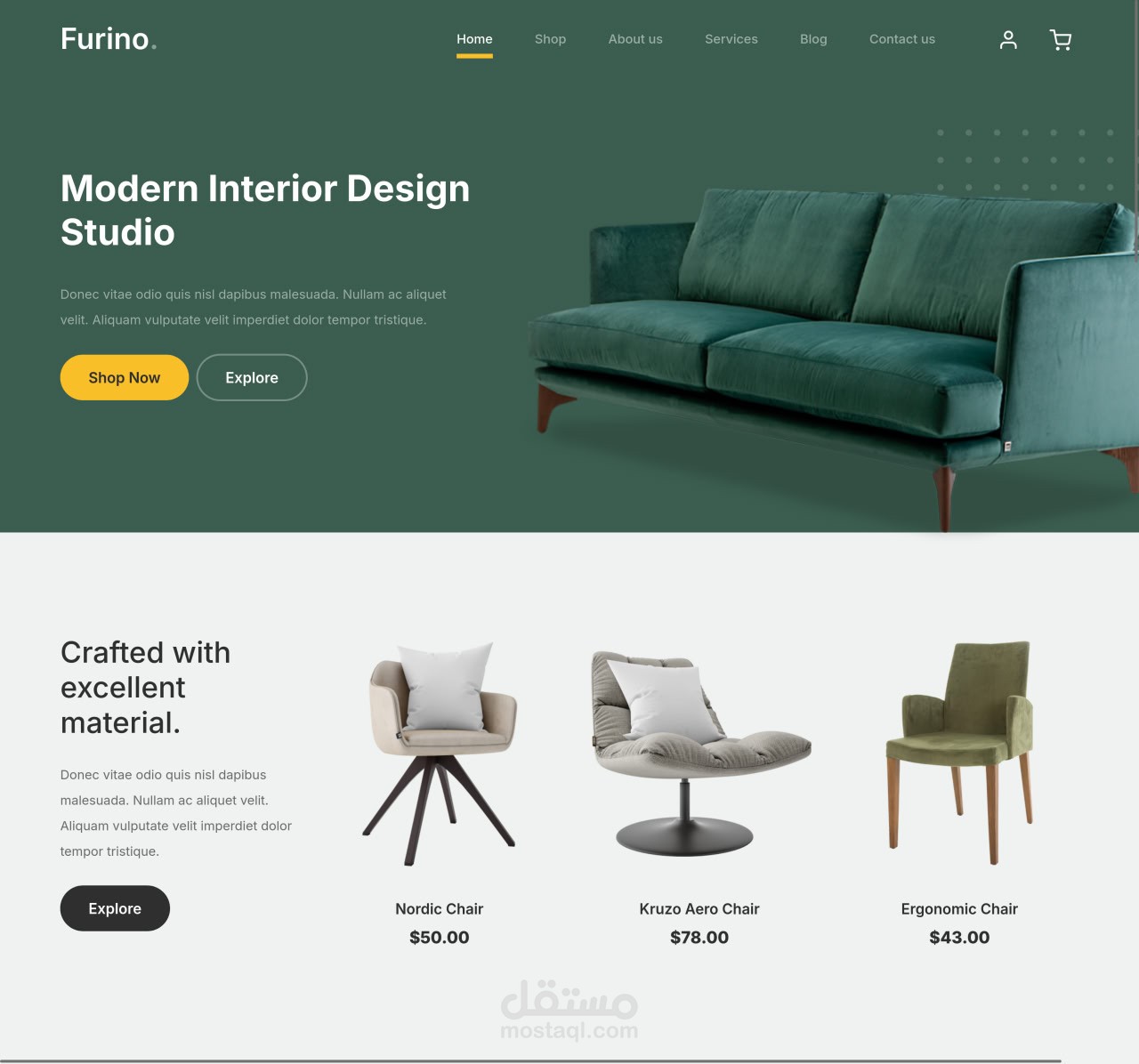 Furino وجهتك المثالية للأفرشة والكنب بتصاميم عصرية وجودة عالية