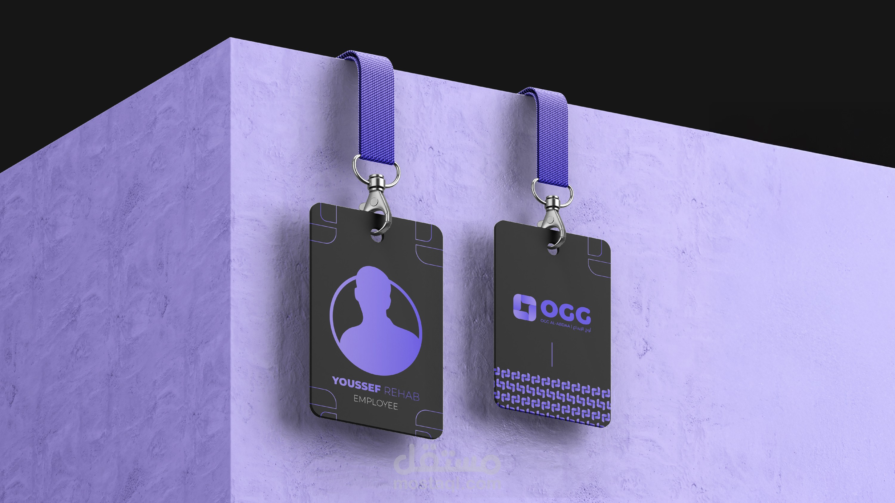 إنشاء هوية بصرية متكاملة لشركة OGG لتقنية المعلومات