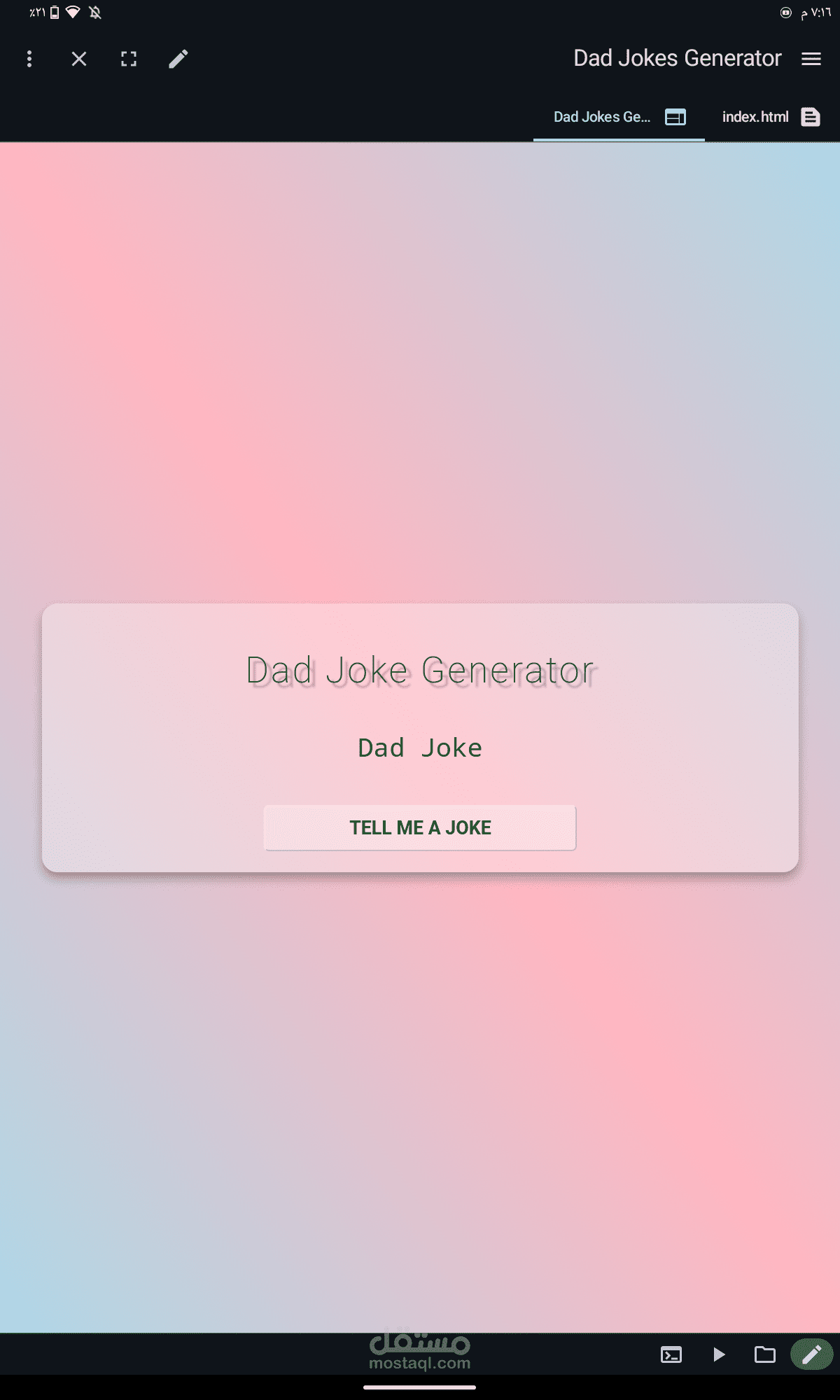 Generate a jaoc
