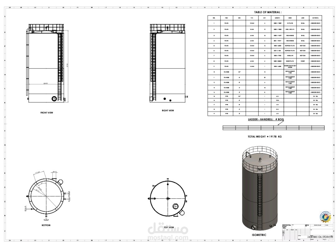 Oil & Gas Storage Tanks