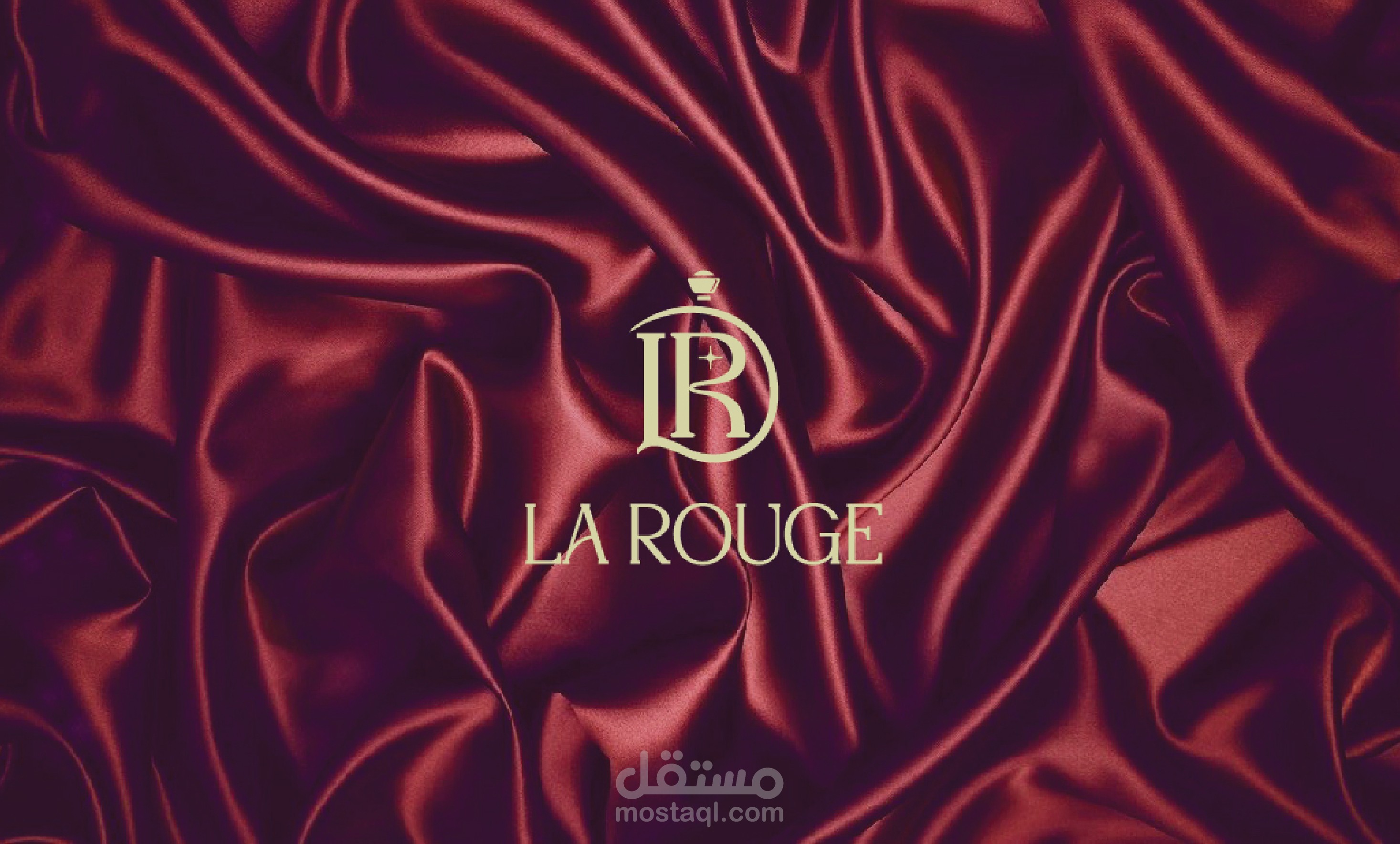 هوية بصرية لبراند عطور