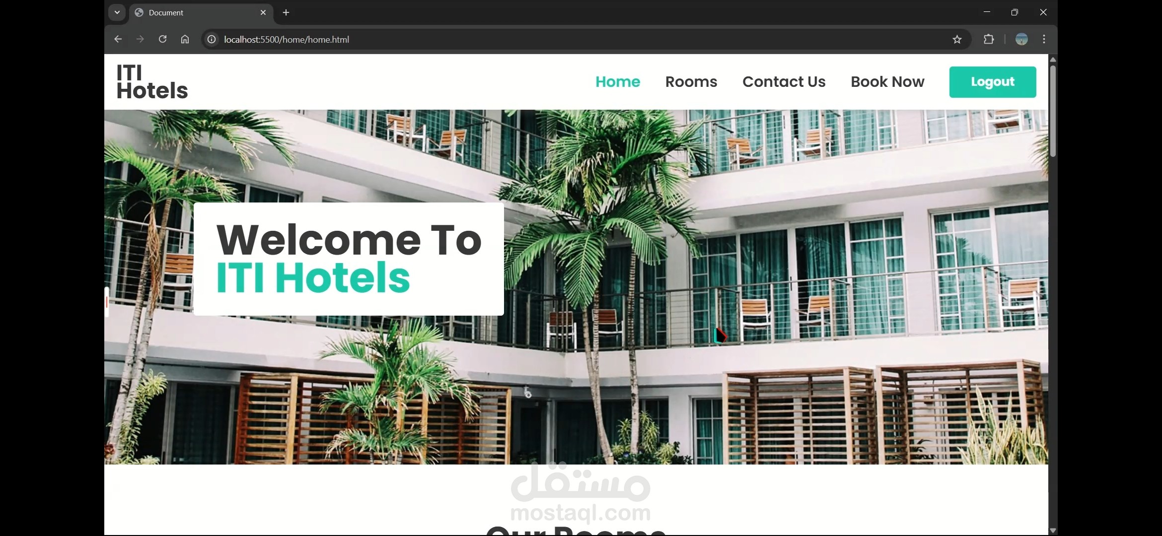 Hotel Booking Website