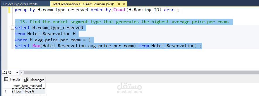 Hotel Reservation
