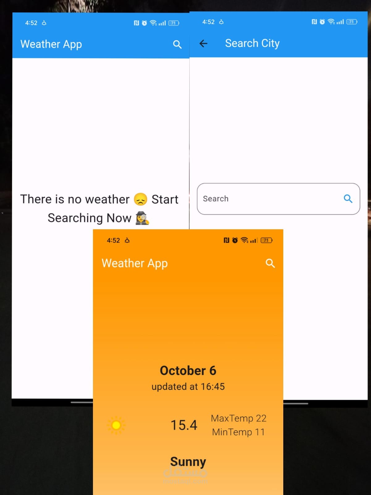weather app