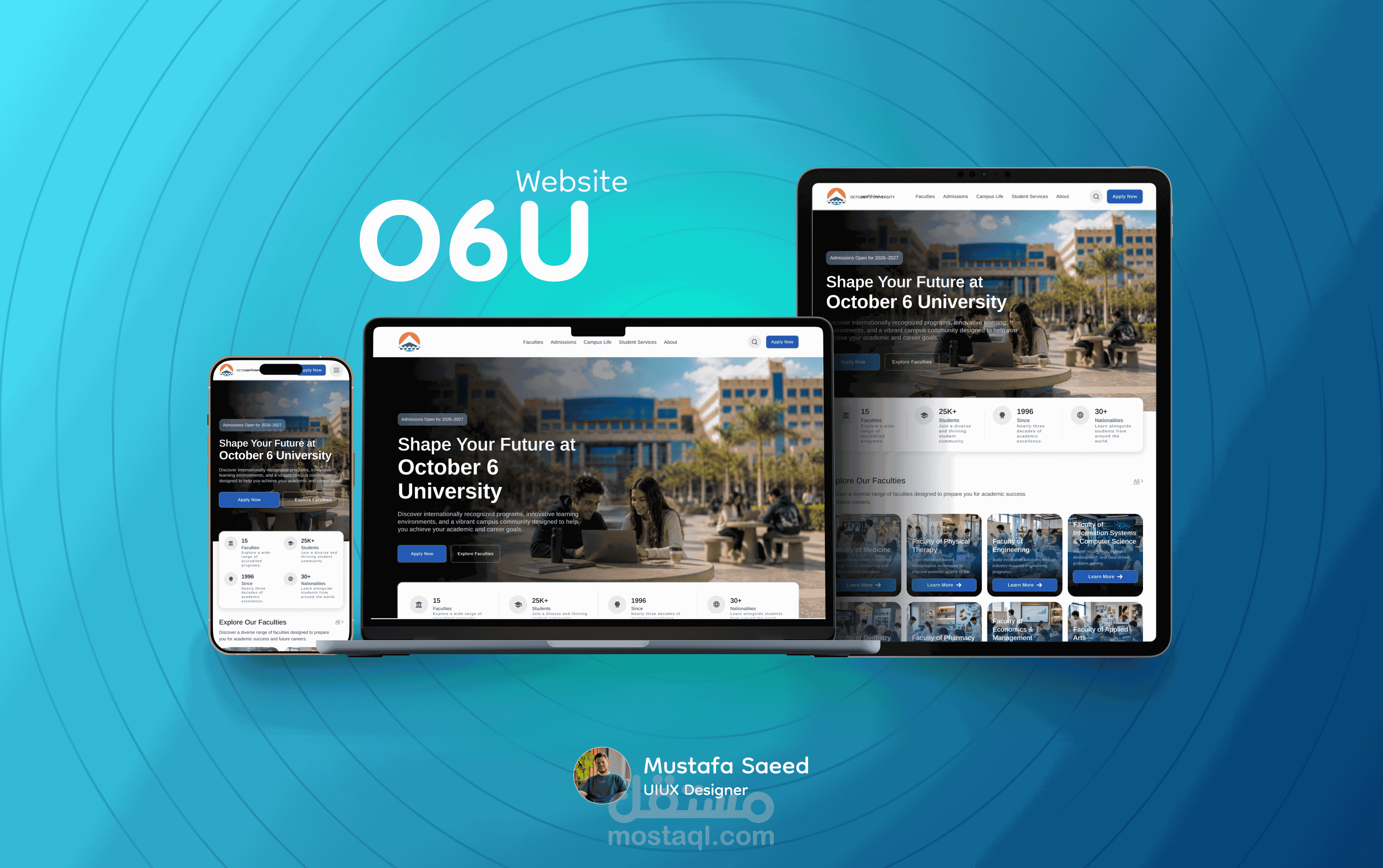 O6U Website Redesign | UX/UI