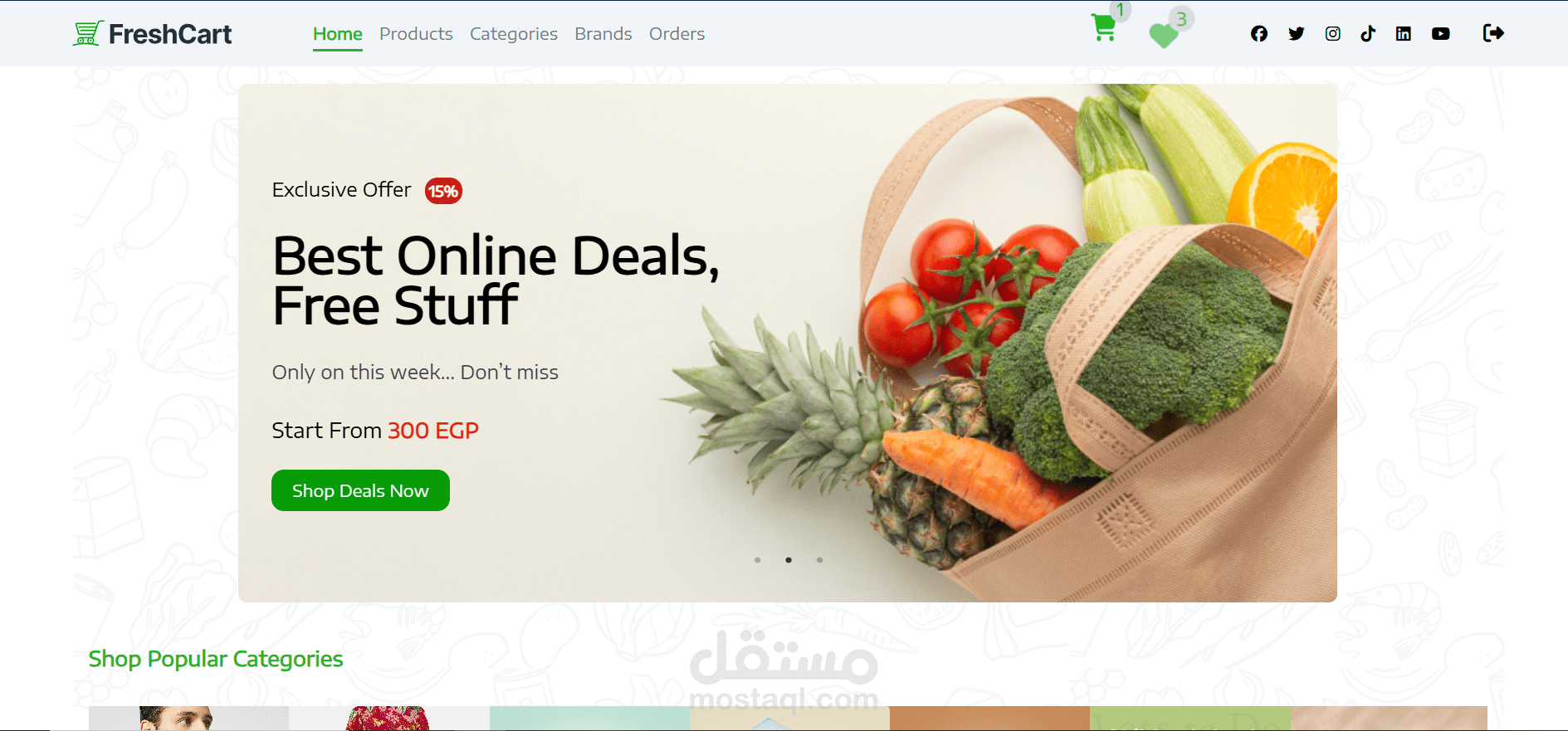 Freshcart (React)