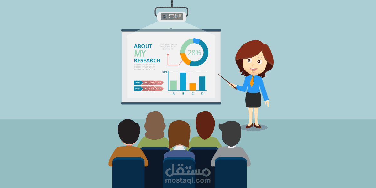 عرض تقديمي خاص بمادة الاقتصاد داخل كلية الهندسة عن الإهلاك