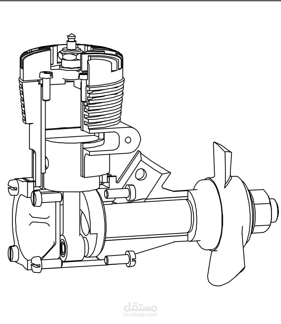 réalisation d'un moteur de modélisme