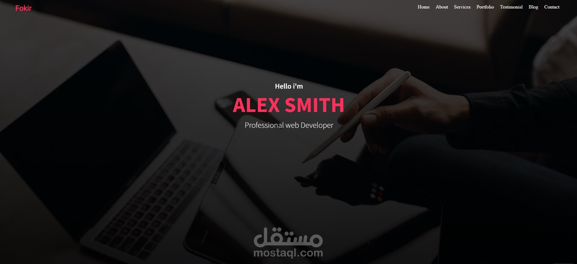 FoKir portfolio Website