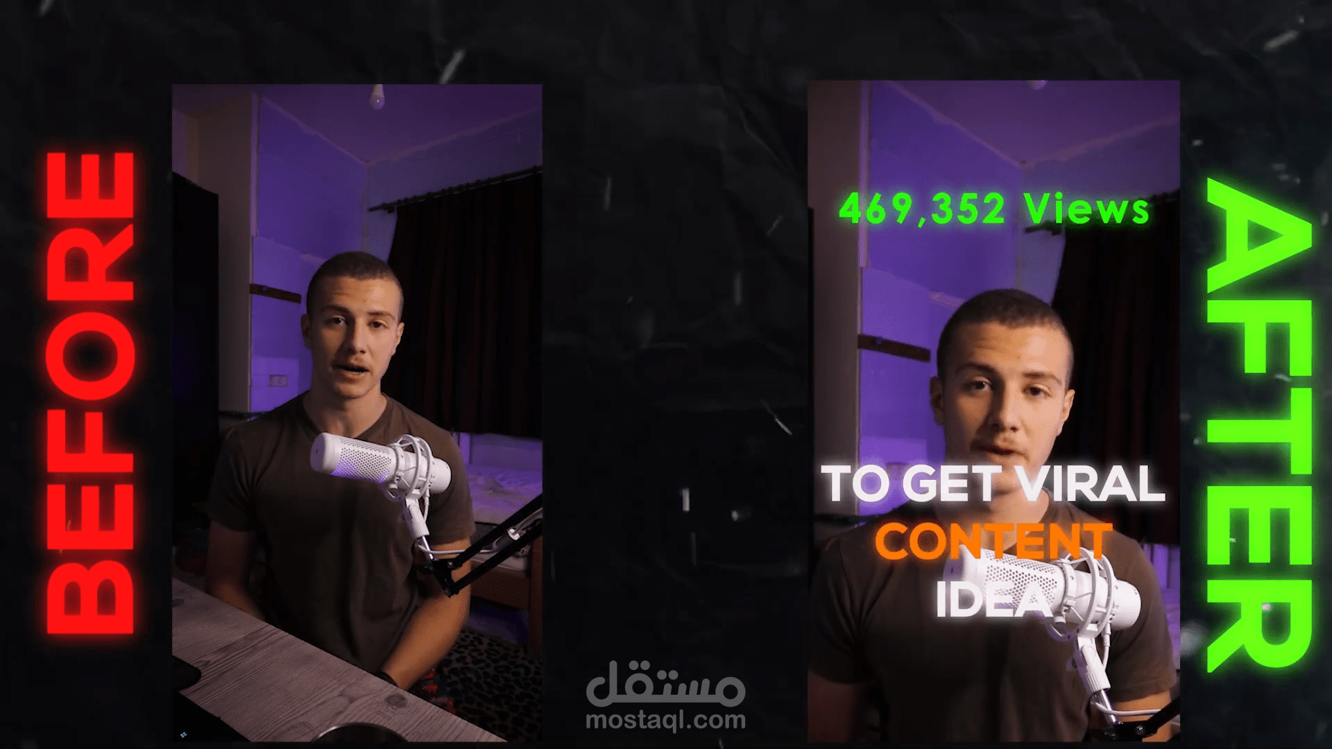 مونتاج فيديو ريلز لمحتوى اجنبي رقم 2