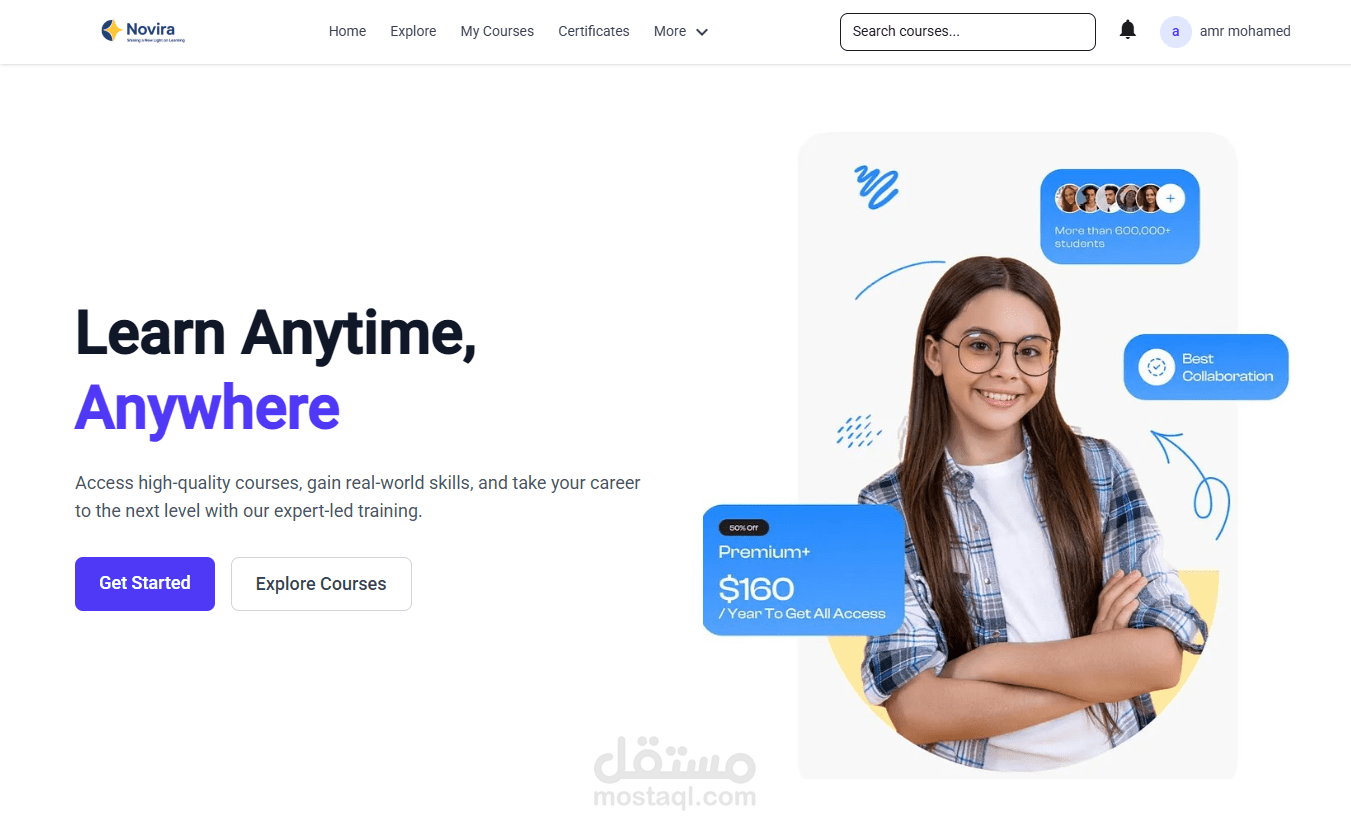Full-Stack LMS Platform (.NET Core & Angular)