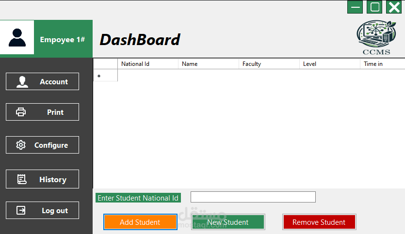 Computer Center Management System (CCMS) - Desktop Application