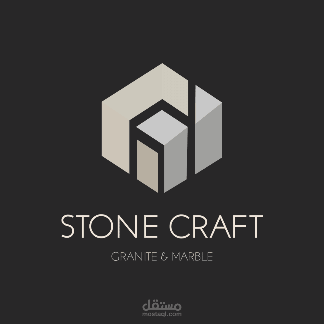 Stone Craft هوية بصرية