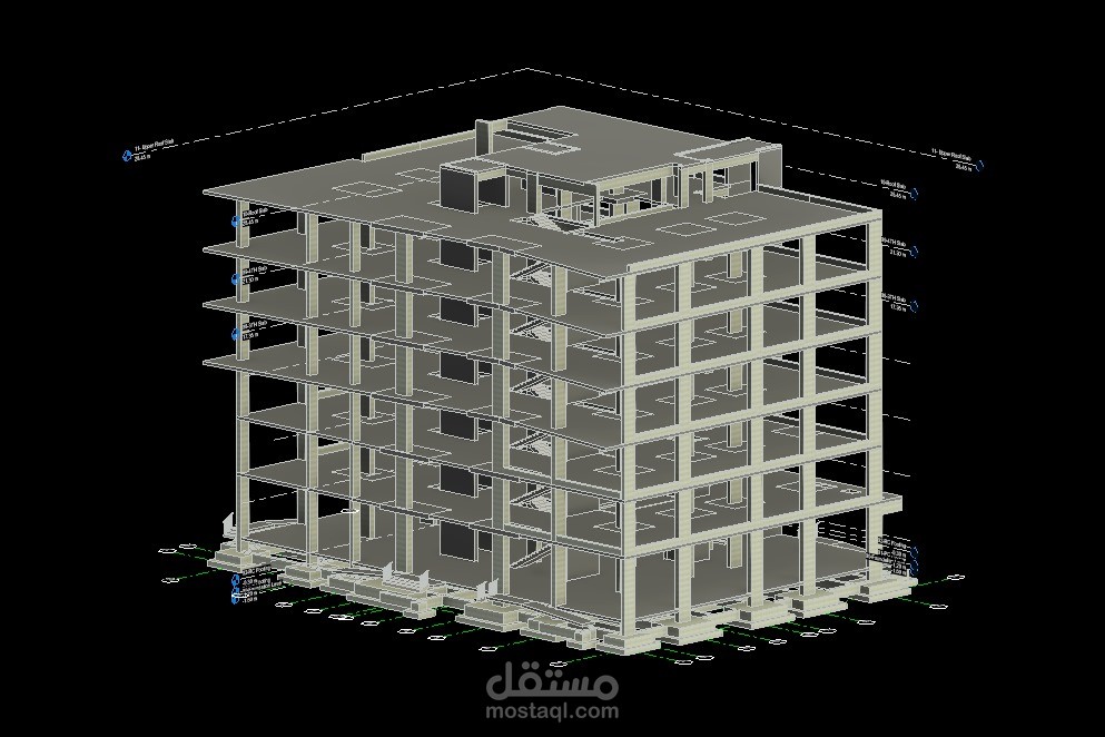مشروع معامل تصميم وا حصر كميات