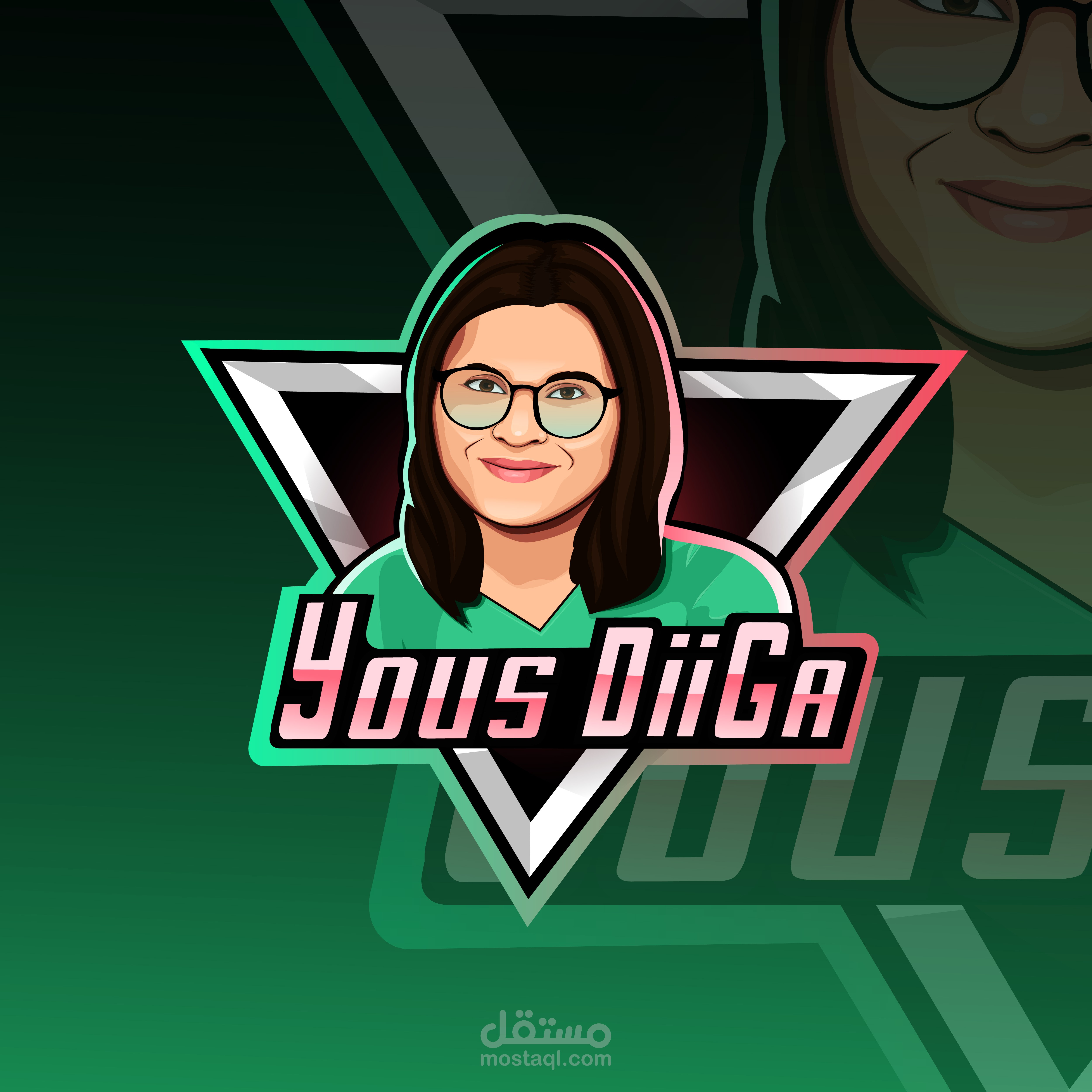 شعار قناة يوتوب Esports Logo