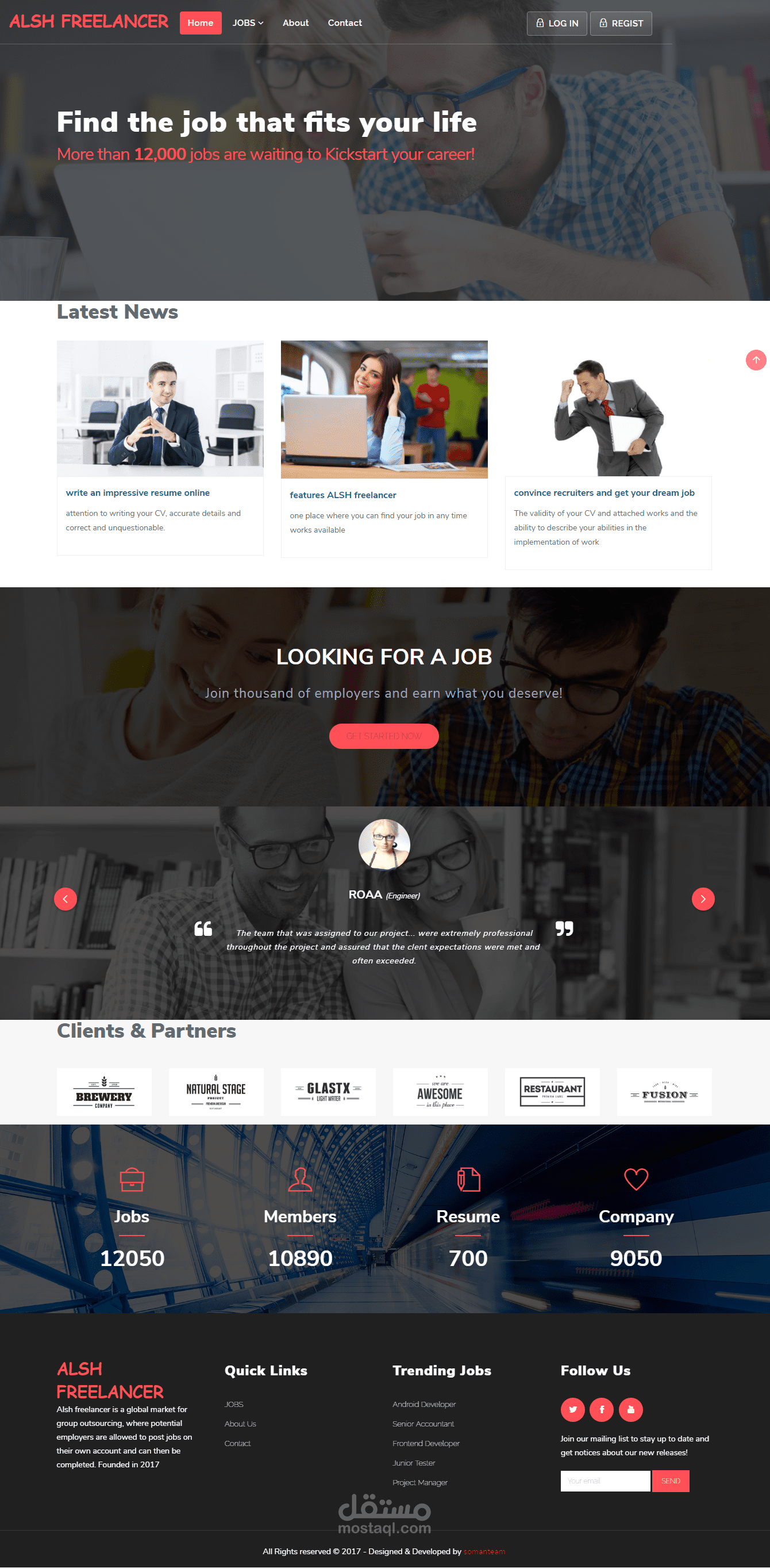 freelancer website