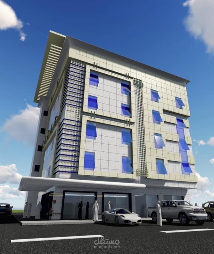 واجهه مستوصف طبي في المملكه العربيه السعوديه خميس مشيط